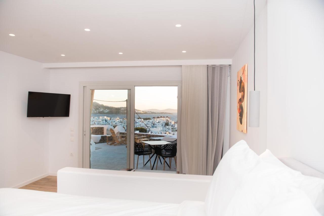 The View Of Mykonos Apartment Mykonos Town Luaran gambar