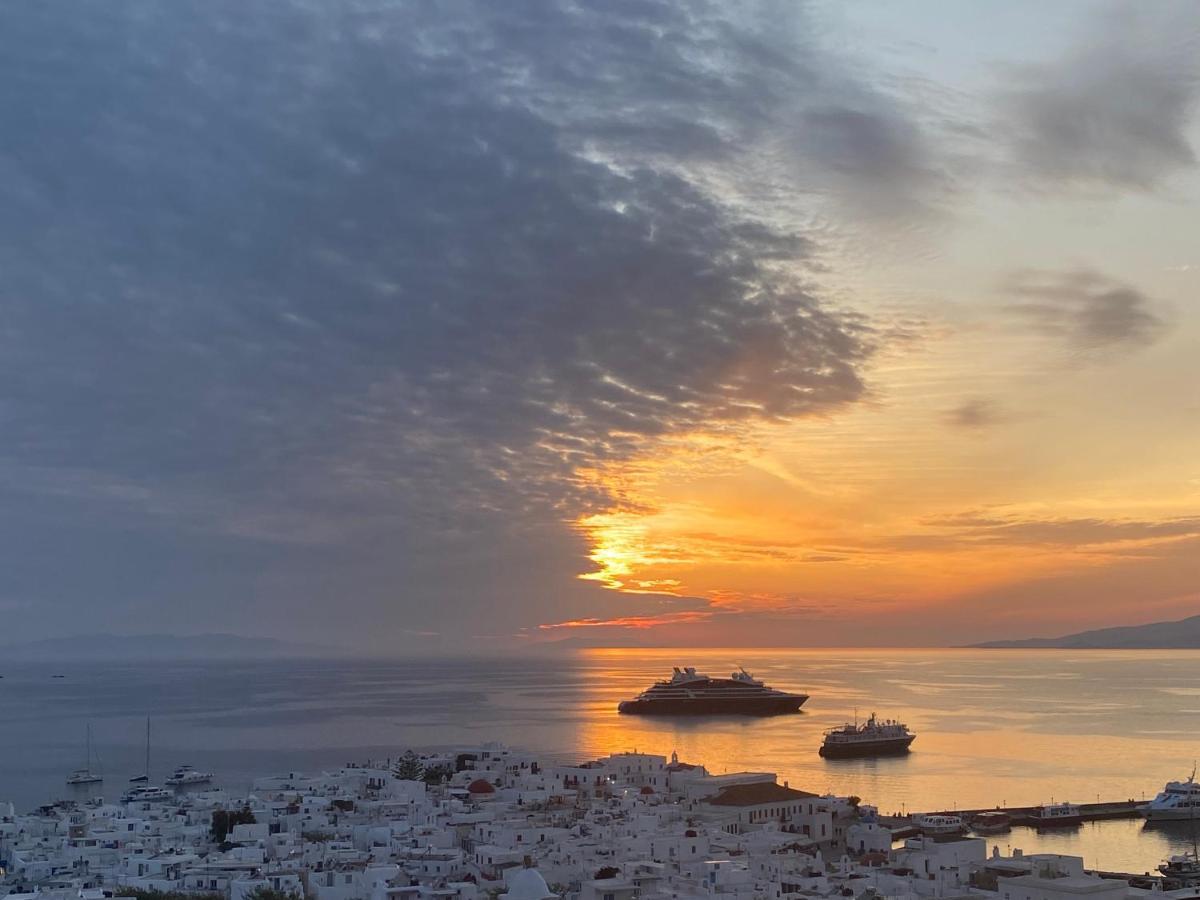 The View Of Mykonos Apartment Mykonos Town Luaran gambar