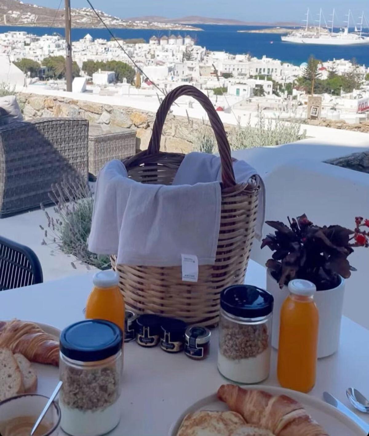The View Of Mykonos Apartment Mykonos Town Luaran gambar